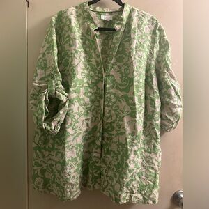 Charter club Women’s Linen Blouse, 24W